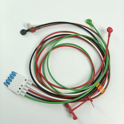 989803144991 Patient Monitor Accessories PHILIP CBL 5 Leadset Snap AAMI ICU REF M1644A