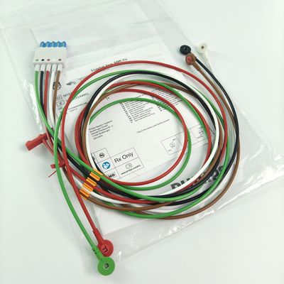 PHILIP Patient Monitor Medical Device Consumables CBL 5 Leadset Snap  AAMI  ICU REF M1644A 989803144991