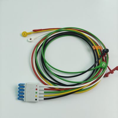 PHILIP Patient Monitor Original CBL 5 Leadset Snap IEC ICU REF M1645A 989803145001