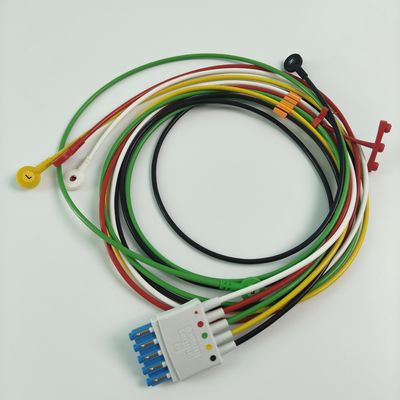 PHILIP Patient Monitor Original CBL 5 Leadset Snap IEC ICU REF M1645A 989803145001