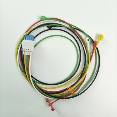 PHILIP Patient Monitor Original CBL 5 Leadset Snap IEC ICU REF M1645A 989803145001