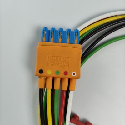 989803125871 Medical Device Consumables PHILIP Patient Monitor Original CBL 5 Leadset Grabber IEC OR  REF M1974A