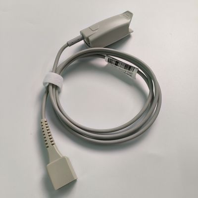 Original Split Adult Finger Clip Blood Oxygen Probe Encrypted 9 Pin DB9 Trapezoidal PN 15-100-0013