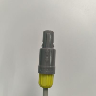 Integrated Adult Finger Clip Blood Oxygen Probe With 5 Needles Yellow Lemo Connector PN 15-100-0010