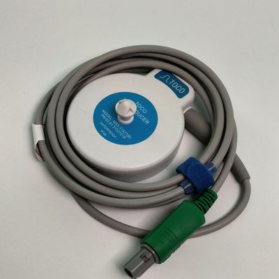 Fetal Monitoring And Uterine Contraction TOCO Probe 6 Pin Single Slot Blue Model MS3-31527