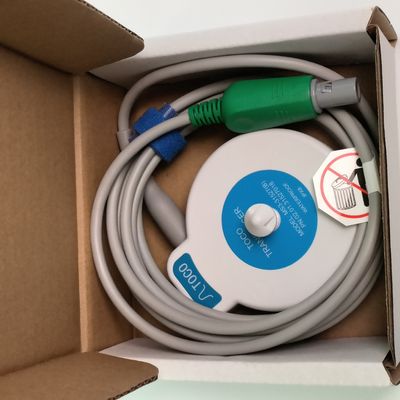 Fetal Monitoring And Uterine Contraction TOCO Probe 6 Pin Single Slot Blue Model MS3-31527