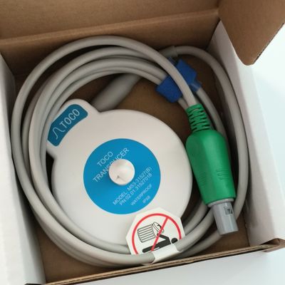 Fetal Monitoring And Uterine Contraction TOCO Probe 6 Pin Single Slot Blue Model MS3-31527