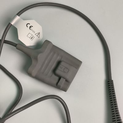 Split Silicone Soft Finger Cuff Blood Oxygen Probe Blood Oxygen Sensor For Adults 1M Reusable REF SH4