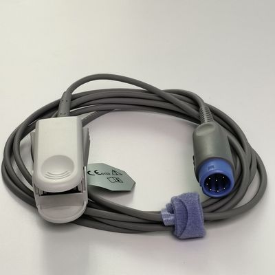 Seven Needle Integrated Finger Clip Blood Oxygen Probe Blood Oxygen Sensor Adult 2.5M Reusable REF SH1
