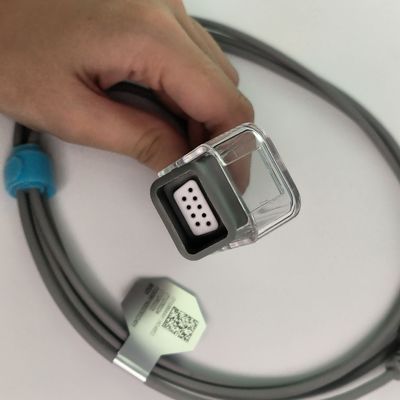 SHEC1 Blood Oxygen Probe Extension Cable 2M DB9 Adapter To LEMO Plug 6 Pin Double Slot L2.0m