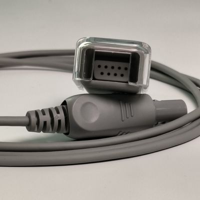 SHEC1 Blood Oxygen Probe Extension Cable 2M DB9 Adapter To LEMO Plug 6 Pin Double Slot L2.0m