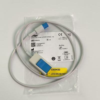 Drager SpO2  Interm Cable 1M REF3368433 Standard Package