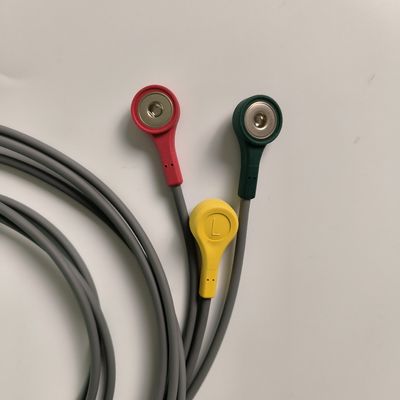 PHILIP  Original CBL 3 Lead Wire Set Snap IEC ICU REF:989803160681