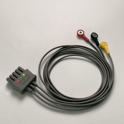 PHILIP  Original CBL 3 Lead Wire Set Snap IEC ICU REF:989803160681