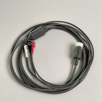 PHILIP Original Efficia Combined Cable / 3-Leadset Snap AAMI REF: 989803160751