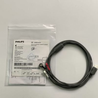 PHILIP Original Efficia Combined Cable / 3-Leadset Snap AAMI REF: 989803160751