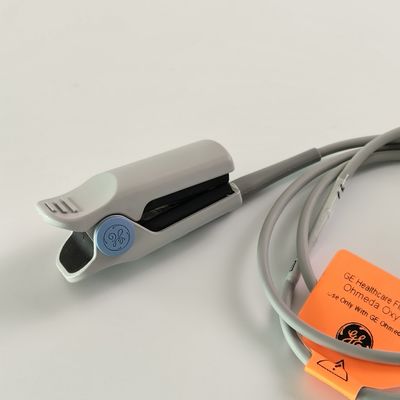 GE Original Datex-Ohmeda TruSignal SpO2 Finger Sensor Reusable. REF: TS-F1-H