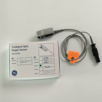 GE Original Datex-Ohmeda TruSignal SpO2 Finger Sensor Reusable. REF: TS-F1-H