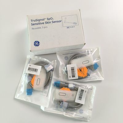 Datex-Ohmeda TruSignal SpO2 Sensitive Skin Sensor Reusable 3 Pcs.  REF: TS-SE-3