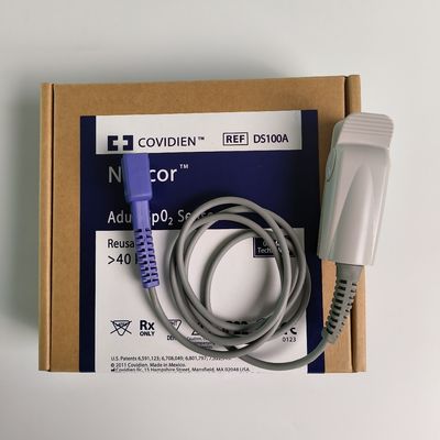 COVIDIEN Original  Adult SpO2 Sensor Reusable ＞40kg  Technology REF：DS100A