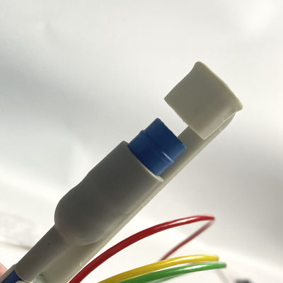 Three Guide European Standard Clamp With Blood Oxygen Connector ECG 3-Lead Grabber REF:989803171911