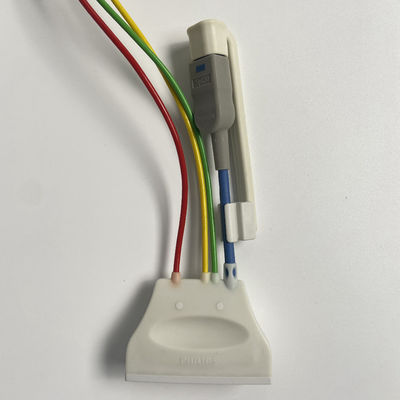 Three Guide European Standard Clamp With Blood Oxygen Connector ECG 3-Lead Grabber REF:989803171911
