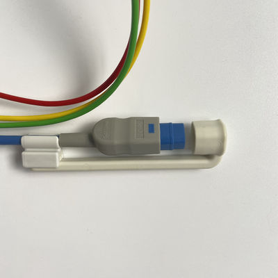 Three Guide European Standard Clamp With Blood Oxygen Connector ECG 3-Lead Grabber REF:989803171911