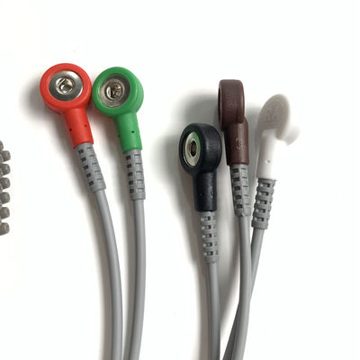 IT20 ECG Telemetry Lead EDAN 5-Lead Snap AHA Reusable REF: EL05DASY1