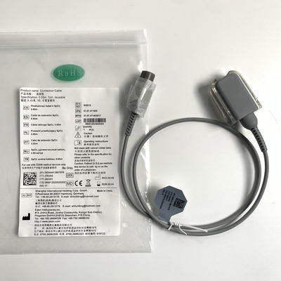 EDAN Original IT20 Telemetry Blood Oxygen Transfer Extension Line D Head 7 Needles 0.65M REF SHEC5