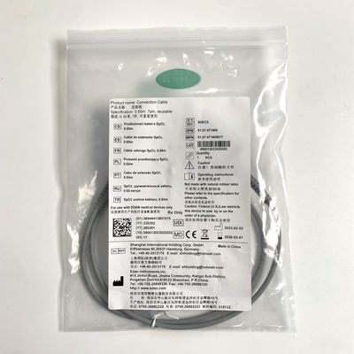 EDAN Original IT20 Telemetry Blood Oxygen Transfer Extension Line D Head 7 Needles 0.65M REF SHEC5