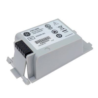 GE MAC1600 ECG Machine Battery   14.8V 2.3Ah 37Wh   REF 2032095-001