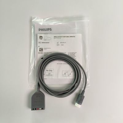 PHILIP  Original Efficia 3/5 ECG Trunk Cable, AAMI/IEC. REF: 989803160641