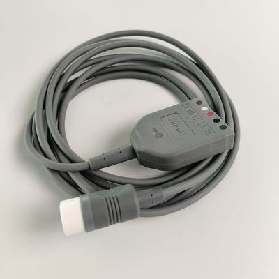 PHILIP  Original Efficia 3/5 ECG Trunk Cable, AAMI/IEC. REF 989803160641