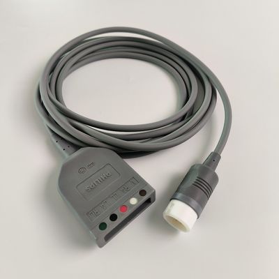 PHILIP  Original Efficia 3/5 ECG Trunk Cable, AAMI/IEC. REF 989803160641