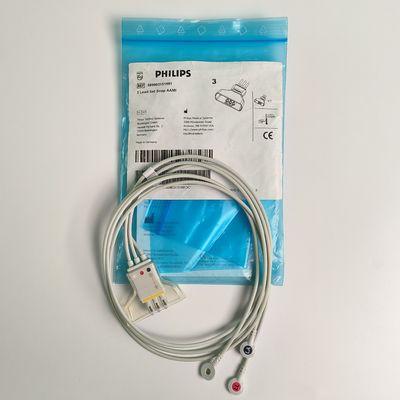 PHILIP Original 3 Lead Set Snap AAMI REF 989803151991