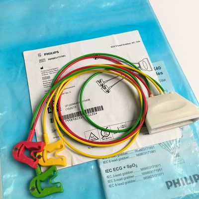 PHILIP ECG 3 Lead Grabber,IEC,Tele REF 989803171901