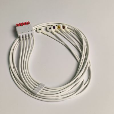 Philip CBL 5 Lead Snap Chest IEC,ICU，REF M1604A  PN 989803144921