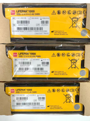 REF:1141-000156 Medical Equipment Batteries Medtronic LIFEPAK 1000 Defibrillator Battery 12V 4.5Ah 54Wh