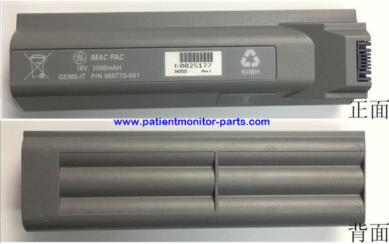 GE MAC3500 MAC5000 MAC5500 Electrocardiogram Machine Battery PN 900770-001 18V,3500mAh
