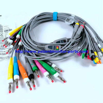 EDAN ECG CABLE 18-Lead 4MM Banana IEC Reusable REF EL16DIB181 IPN 01.57.471394