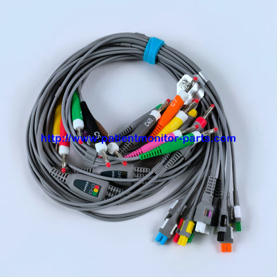 EDAN ECG CABLE 18-Lead 4MM Banana IEC Reusable REF EL16DIB181 IPN 01.57.471394