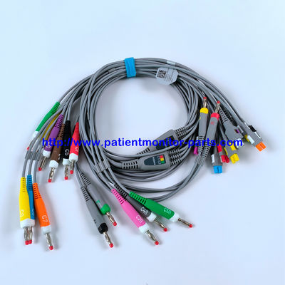 EDAN ECG CABLE 18-Lead 4MM Banana IEC Reusable REF EL16DIB181 IPN 01.57.471394