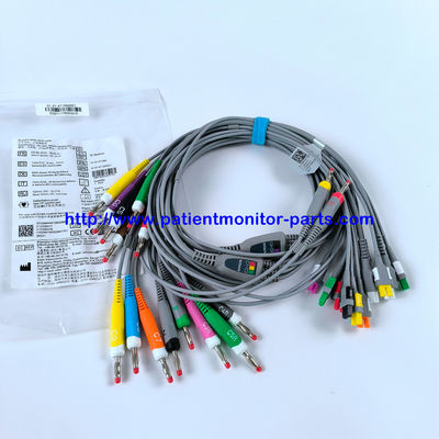 EDAN ECG CABLE 18-Lead 4MM Banana IEC Reusable REF EL16DIB181 IPN 01.57.471394