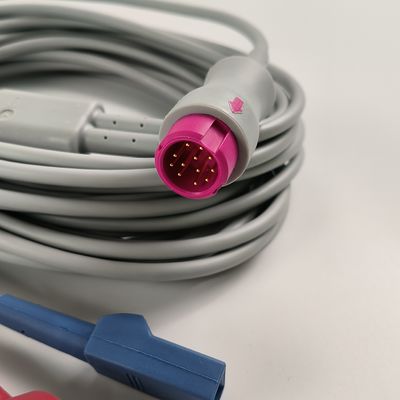 REF:IM2203 IBP Cable，Mindray PICCO Module 12Pin BIP Y Cable