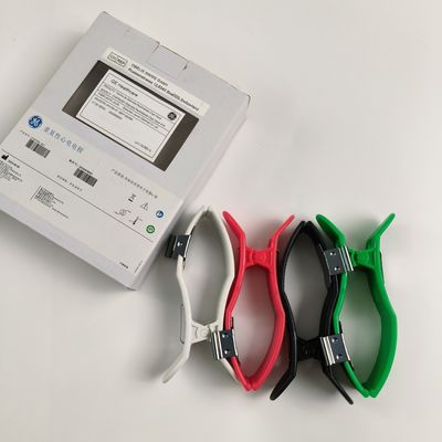 2104784-001-Eletrodos Reutilizaveis Clipe Value AHA，Repetitive ECG Electrode，American Standard Economy Clip Electrode 4