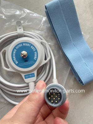 GE CORO170 SERIES PN 5700HAX Ultrasounic Fetus Heart Rate Probe 12 PINS