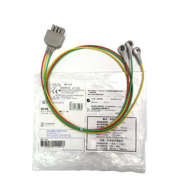 BR-913P NIHON KOHDEN K910A 3 Lead Cable Lot 405585765