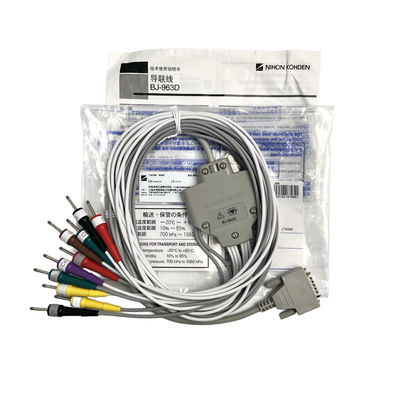 NIHON KOHDEN BJ-963D PATIENT ECG CABLE