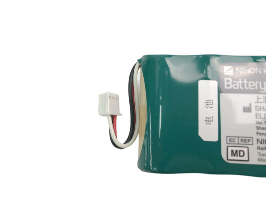 NIHON KOHDEN SB-901DC Sealed Rechargeable Ni-MH Battery Nominal Voltage :12Vdc Rated Capacity Typ:1950mAh Min:1690mAh