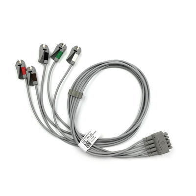 GE  Ref:412681-001  Multi-Link ECG Leadwire Group Set ,5 -Lead ,Grabber ,AHA 74 CM /29 IN